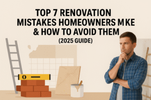 Top 7 Renovation Mistakes Homeowners Make & How to Avoid Them (2025 Guide)